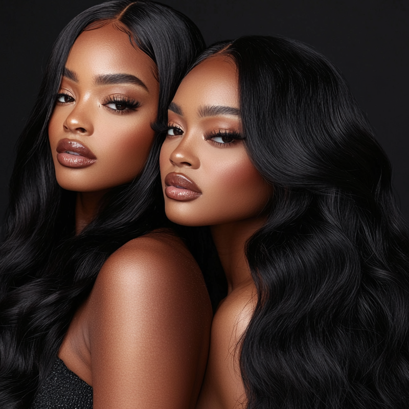 100% HUMAN HAIR WIGS